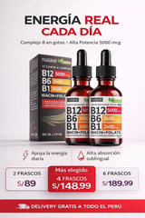 B12 Gotas – 2 Frascos